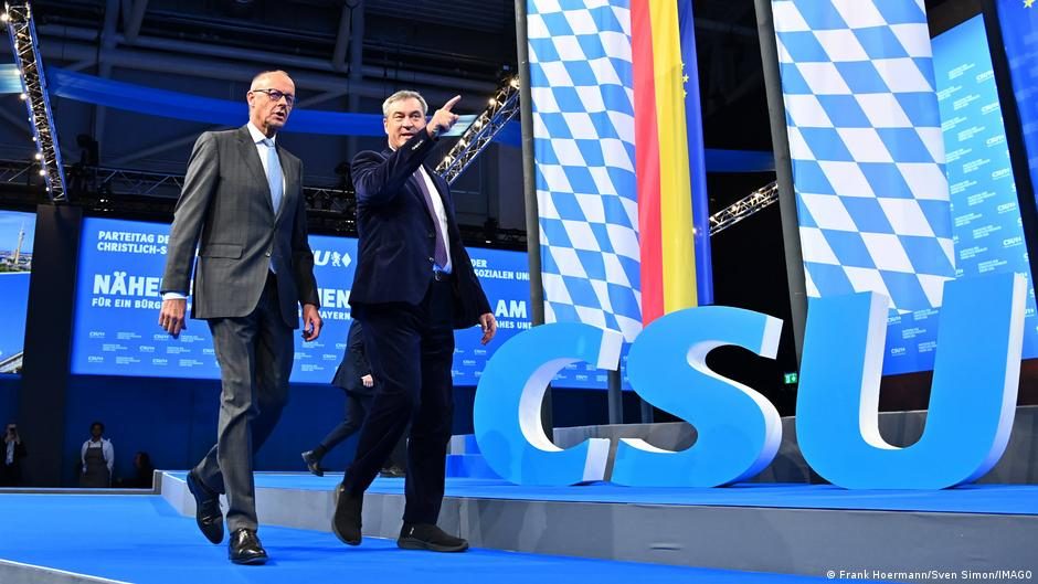 Chancellor Friedrich Merz, CDU/CSU Party Convention, Munich Exhibition Halls, Munich