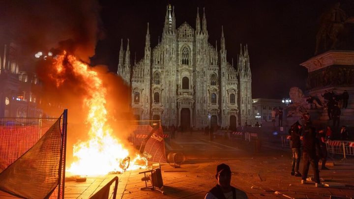 Itàlia preveu desplegar 500 militars a Milà per reforçar la seguretat després dels disturbis