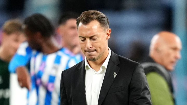 L'entrenador del Newcastle United, Matthias Jaissle, durant un partit.