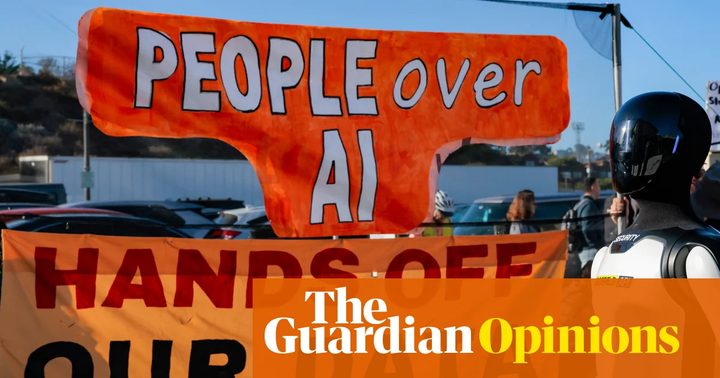 Il·lustració sobre la dependència de la intel·ligència artificial i el seu impacte en el cervell humà.
