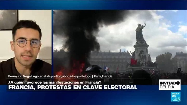 Reaccions polítiques a França davant les protestes a menys d'un año de les presidencials