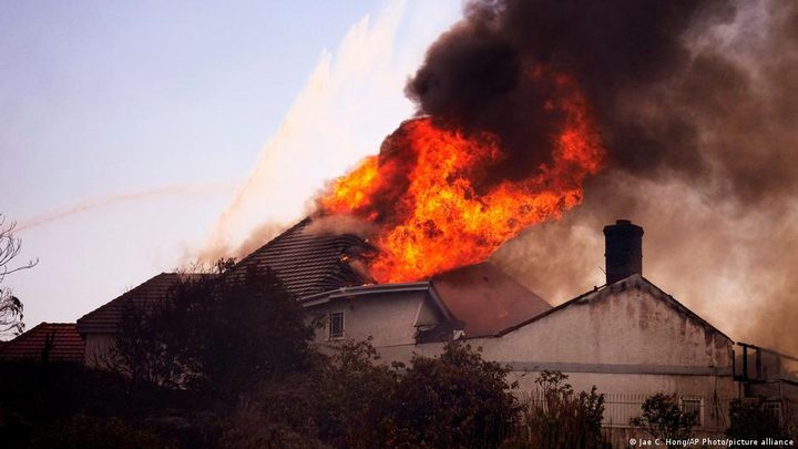 EUA: Califòrnia foc valyrià destrueix milers de persones sense poder