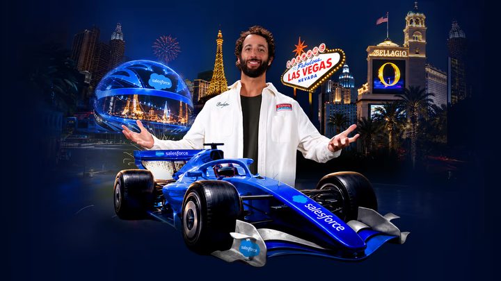 Logotip de Fan1 i un cotxe de F1.