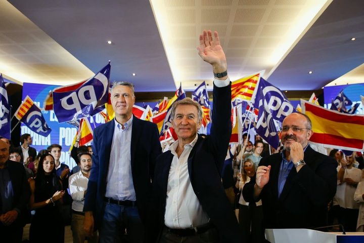 Feijóo demana que Catalunya impulsi una gran majoria: "Decència sí, Sánchez no"