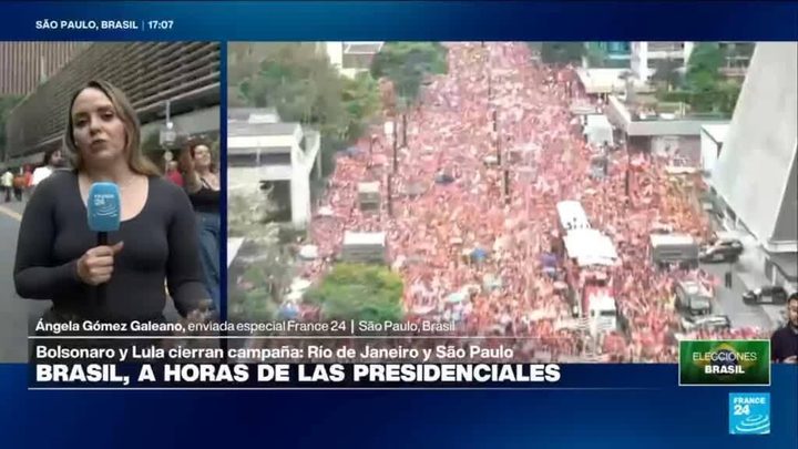 Lula tanca la campanya amb un acte massiu a São Paulo abans del balotatge