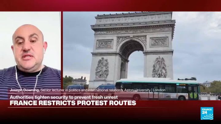 França: Un jove manifestants exigeix una acció concreta de Macron