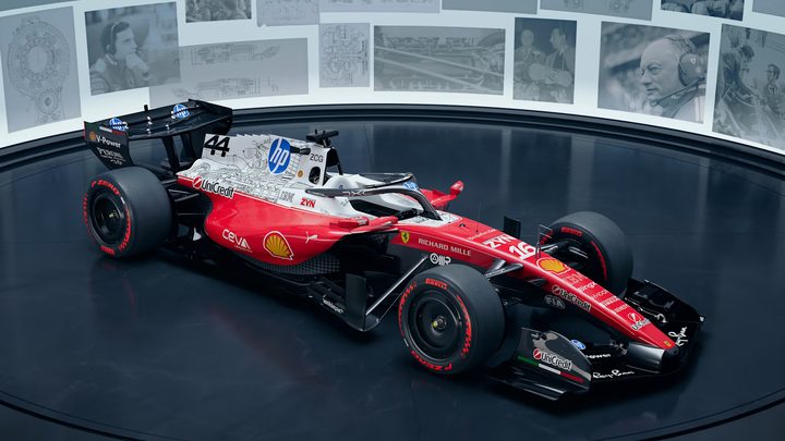 Ferrari presenta un disseny especial per al GP dels EUA en col·laboració amb HP