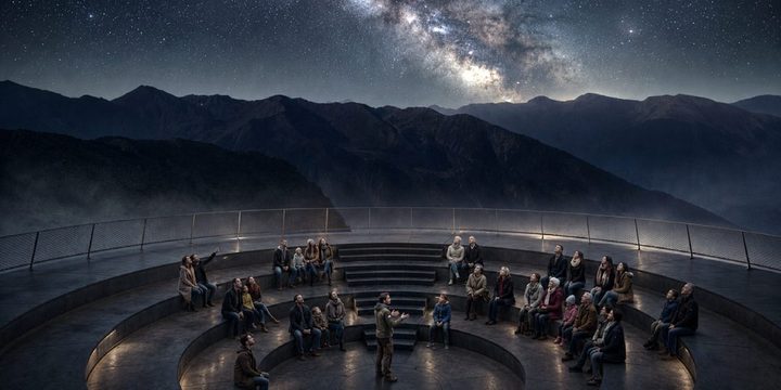 Primera concentració contra el mirador de l’Alt de la Capa el 22 d’octubre a la Massana