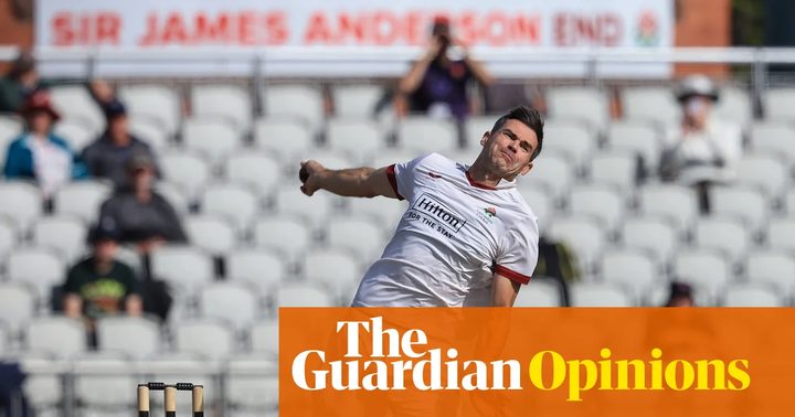 El jugador de criquet anglès Jimmy Anderson.