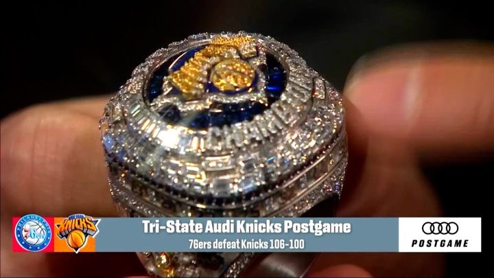 El fabulós anell de campions dels Knicks: Amb el Madison dins!